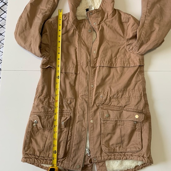 H&M Tan Hooded Raincoat - Picture 4 of 4